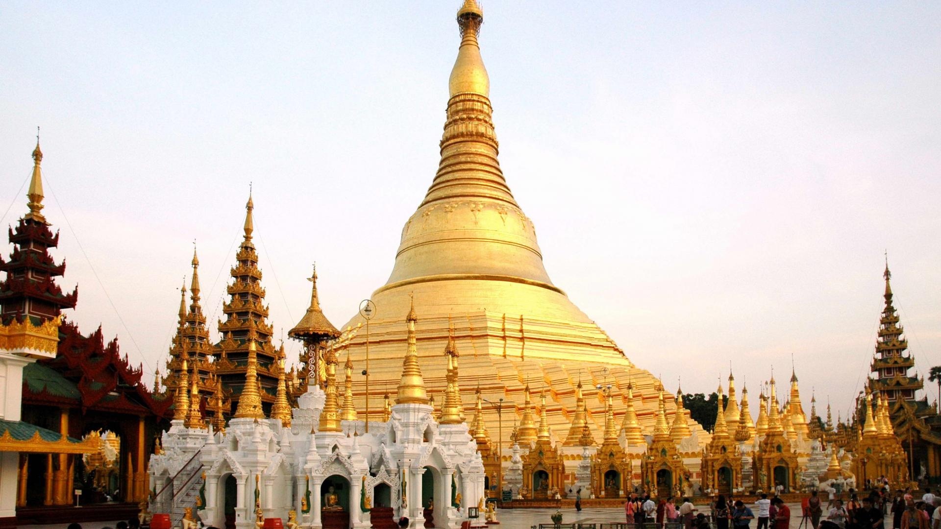 Shwedagon Pagoda - HD Wallpaper 