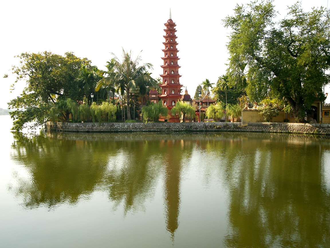 Songyue Temple Pagoda - Tran Quoc Temple - HD Wallpaper 