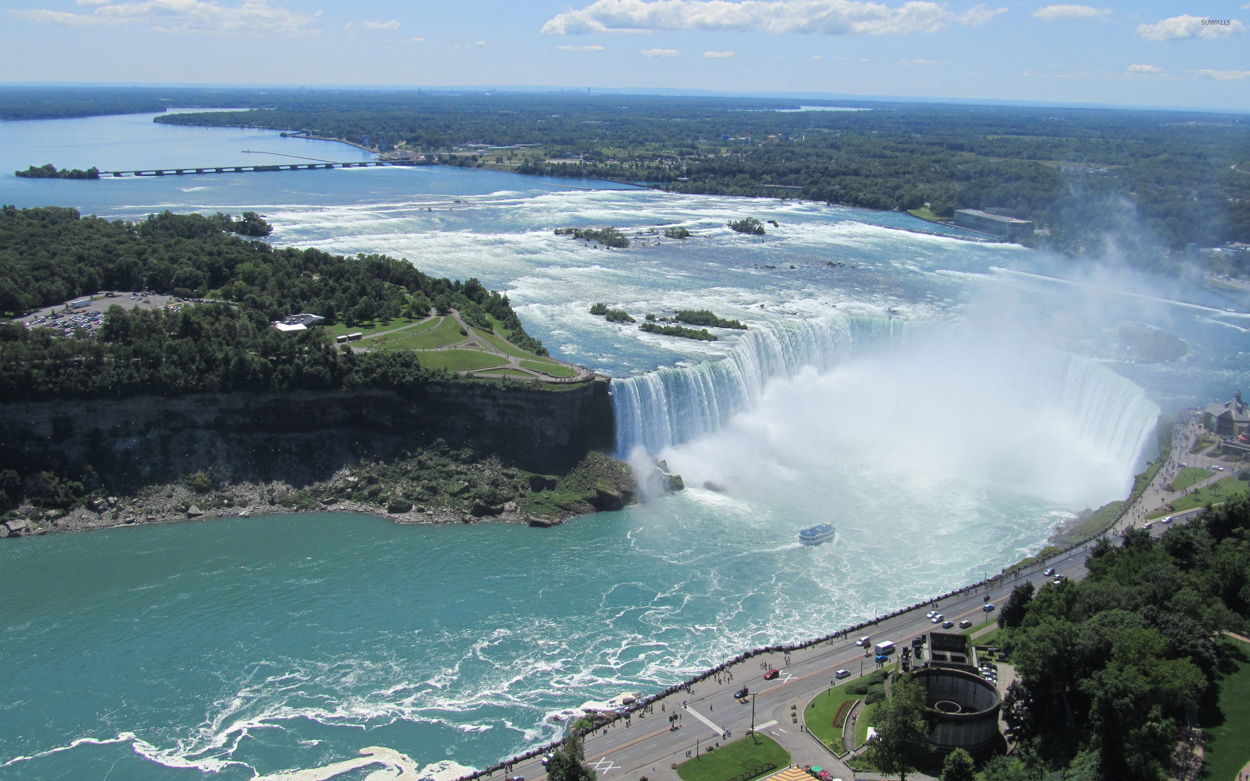 Horseshoe Falls - HD Wallpaper 