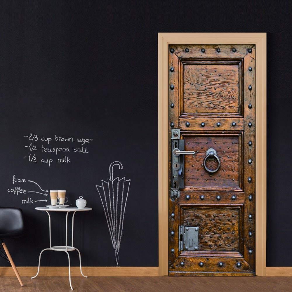 Sticker On Door Bedroom - HD Wallpaper 