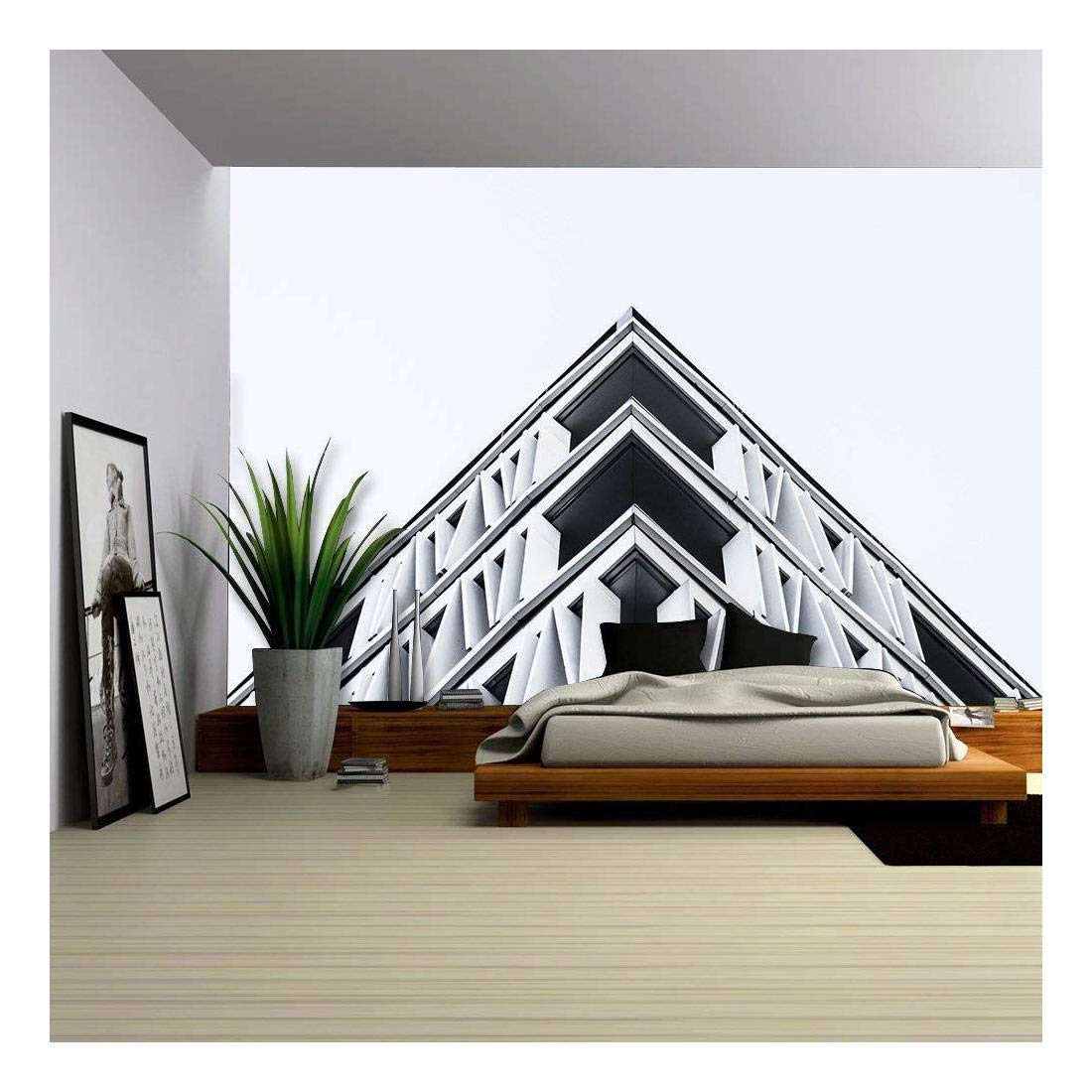 Facade View Of Modern Architecture - Frankfurt Am Main - HD Wallpaper 