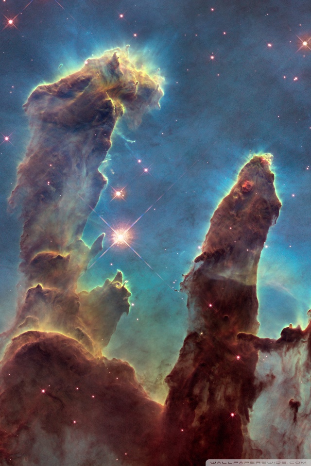 Pillars Of Creation Wallpaper Phone - HD Wallpaper 