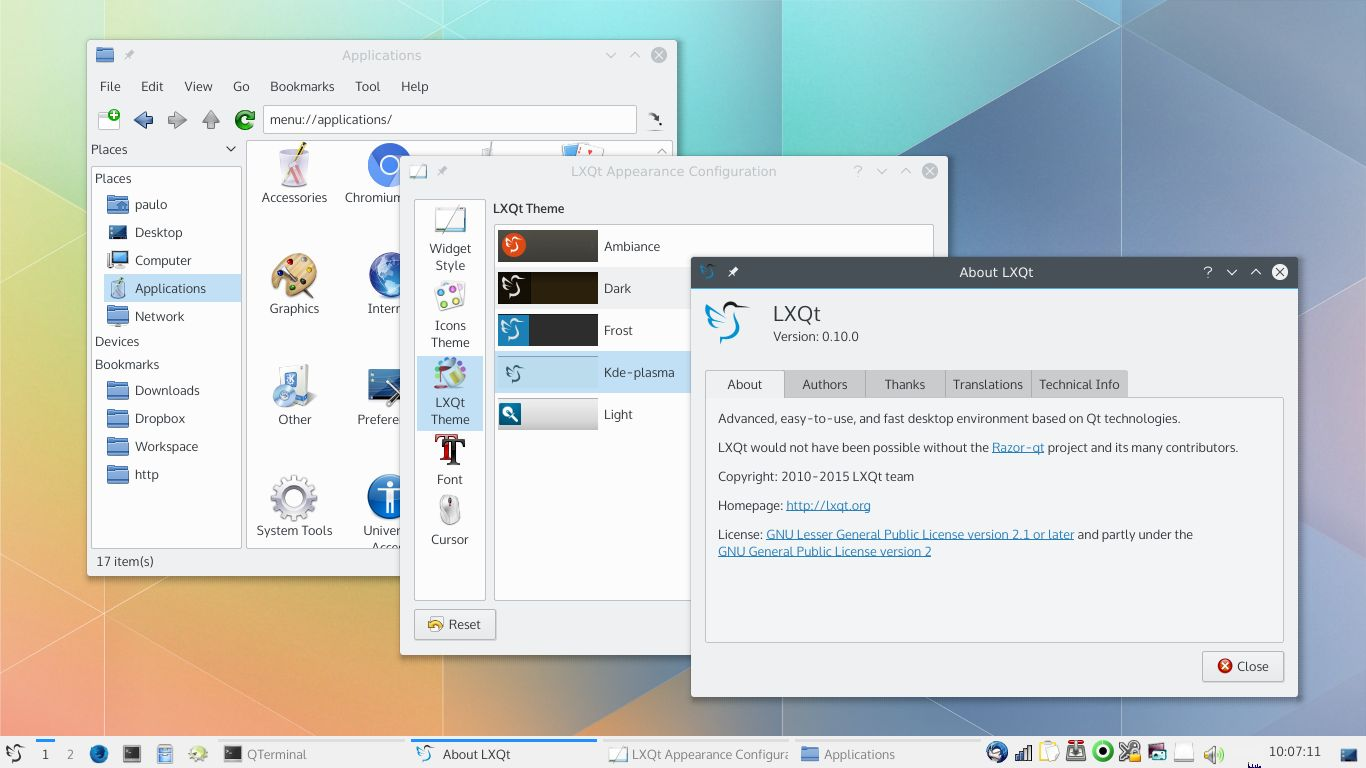 Lxqt Desktop - HD Wallpaper 