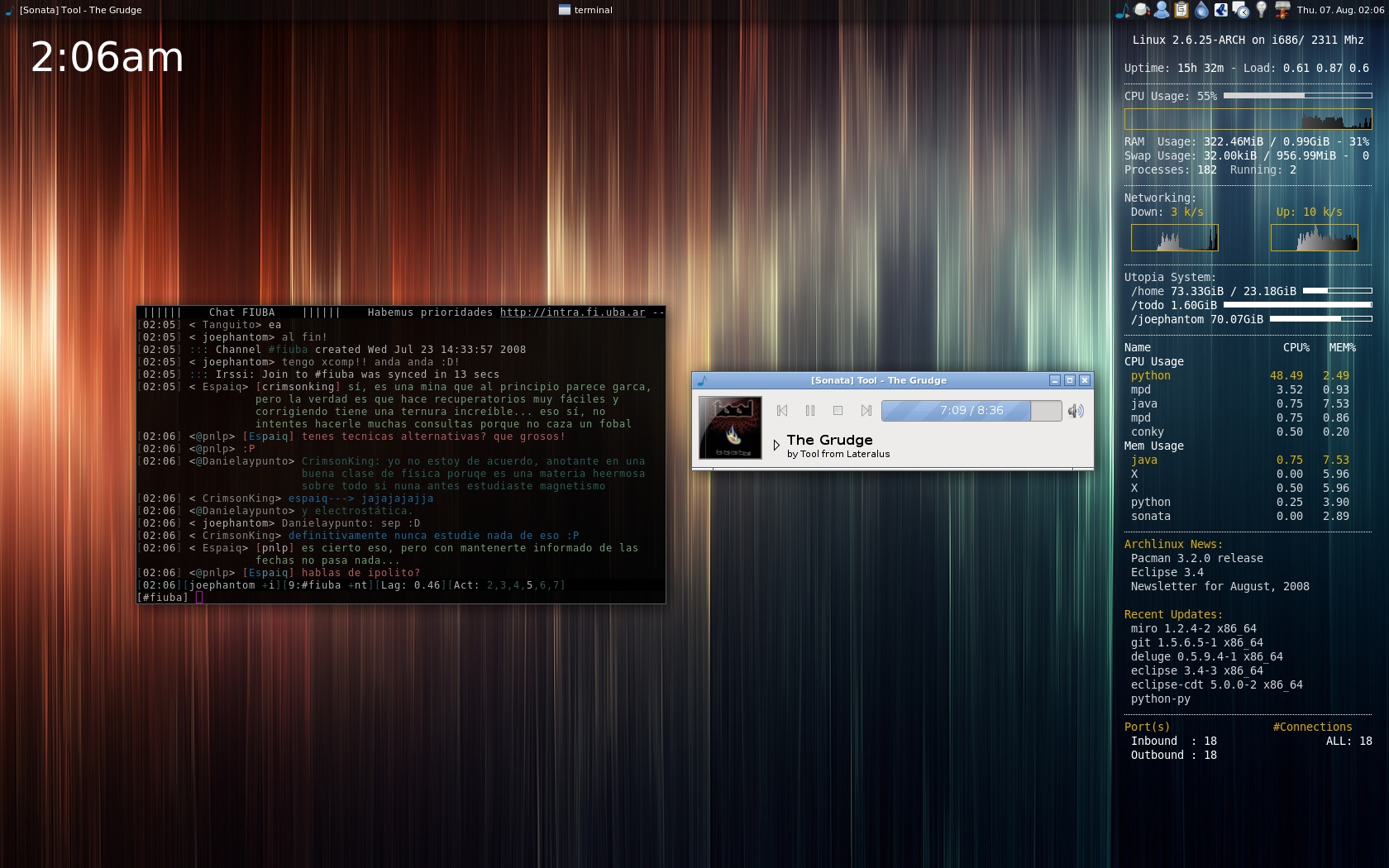 Arch Linux Openbox - HD Wallpaper 