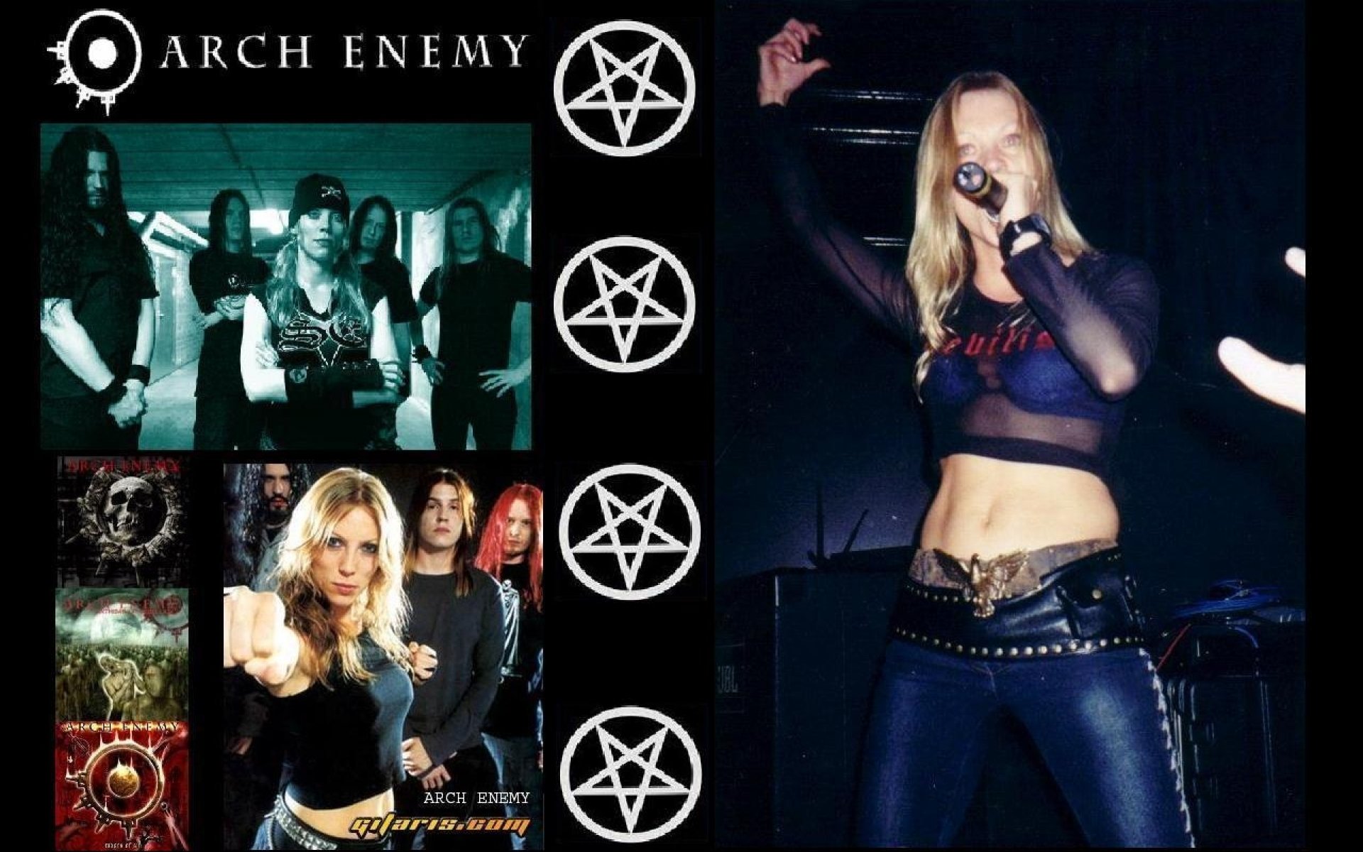 High Resolution Arch Enemy Hd Wallpaper Id - Arch Enemy Concert - HD Wallpaper 