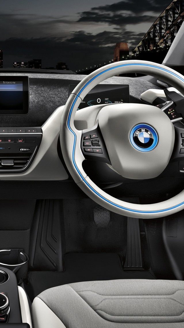 Bmw I3 Carbonight , Electric Cars, City Cars, Interior - Electric Interior Bmw I3 - HD Wallpaper 