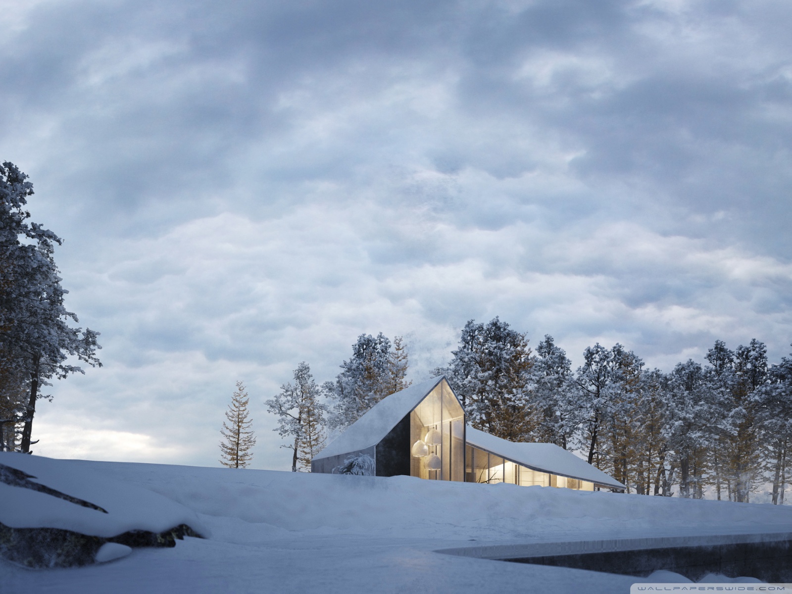 Modern Nature - HD Wallpaper 