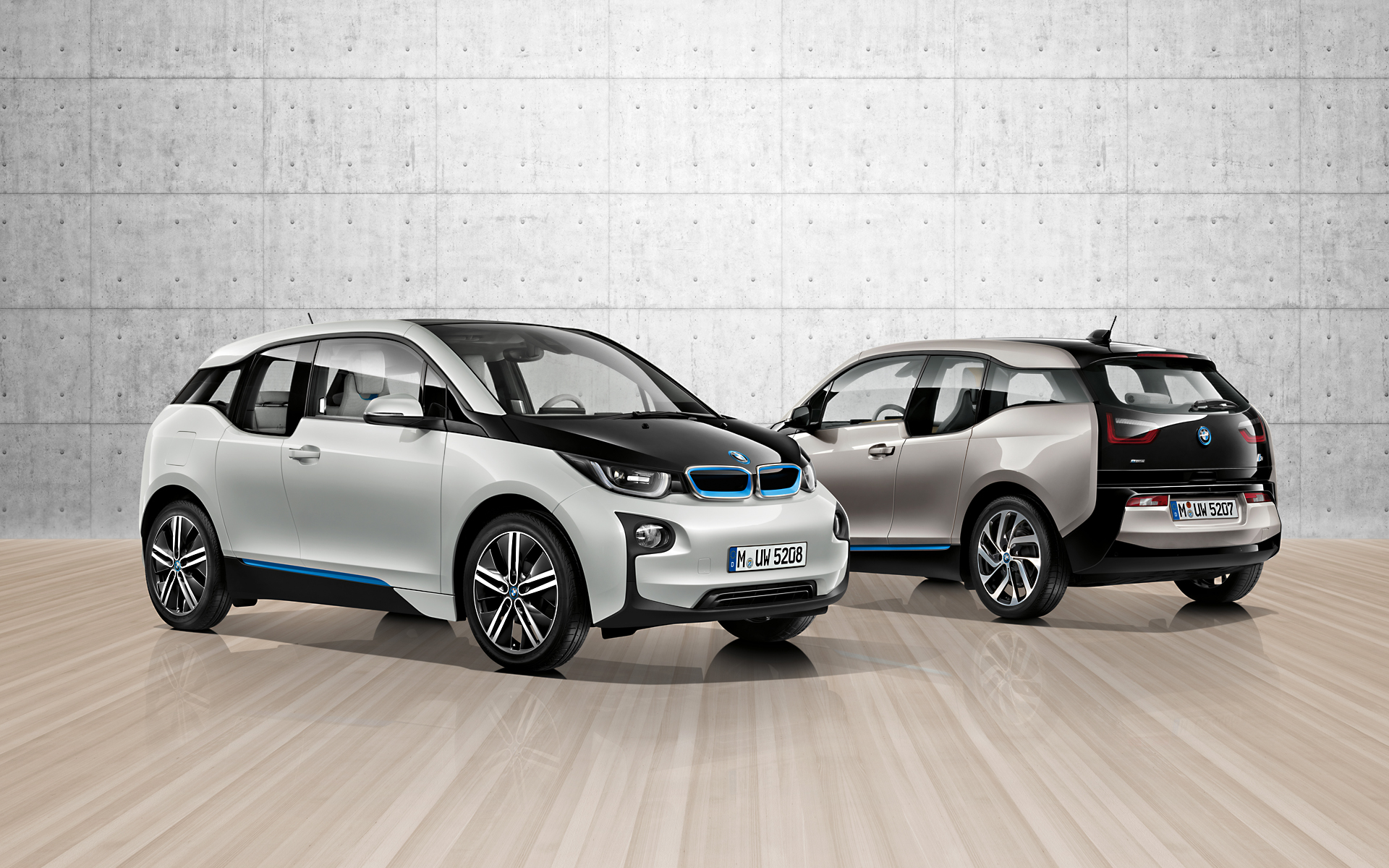 Bmw I3 Mockup Free - HD Wallpaper 