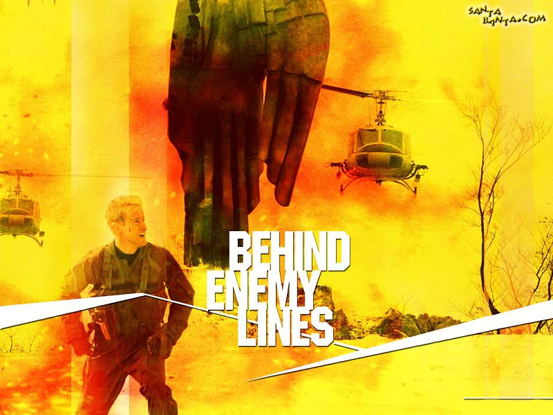 Behind Enemy Lines Wallpaper - Behind Enemy Lines 2001 Poster - HD Wallpaper 