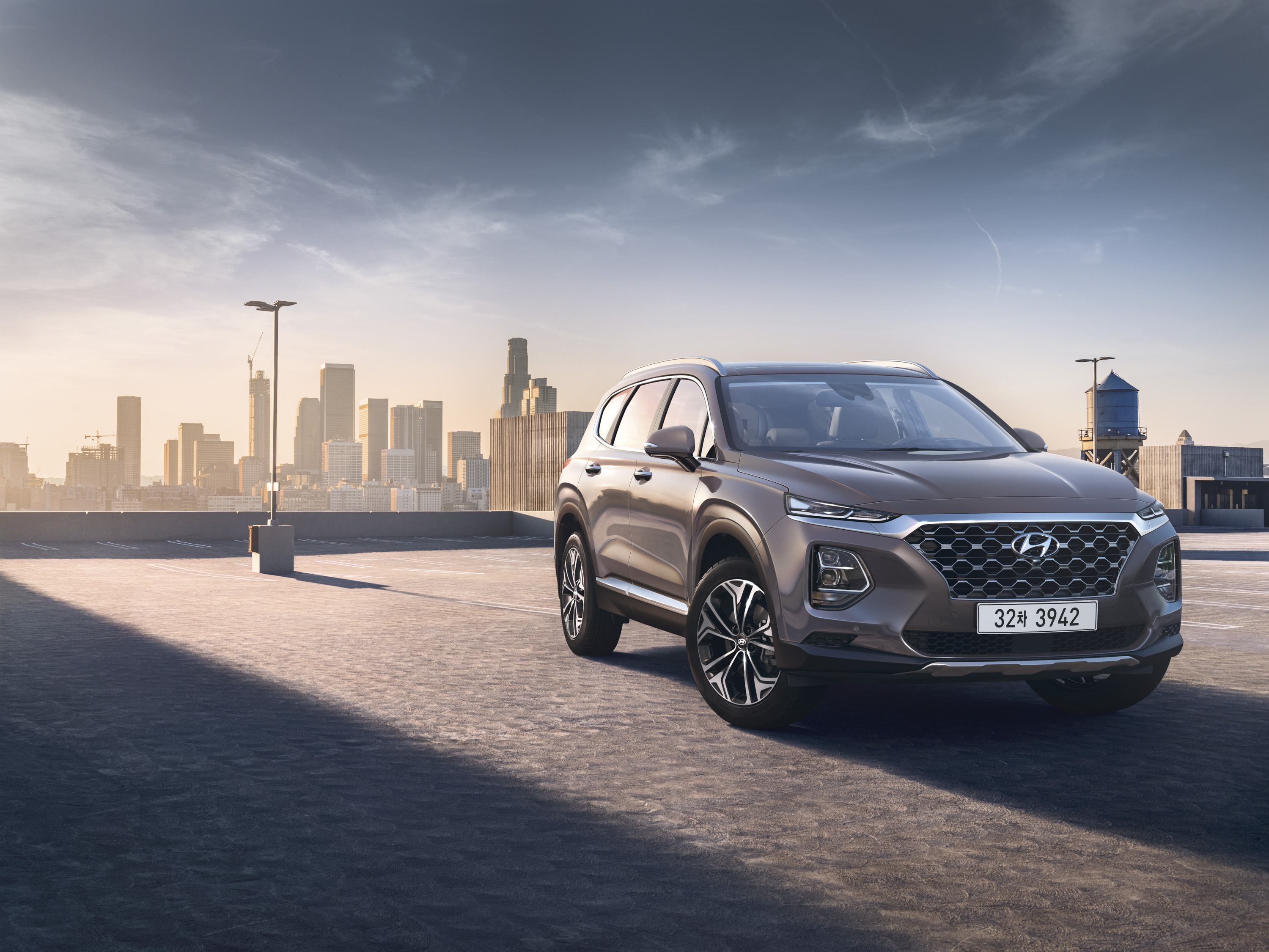 Hyundai Santa Fe 2019 - HD Wallpaper 