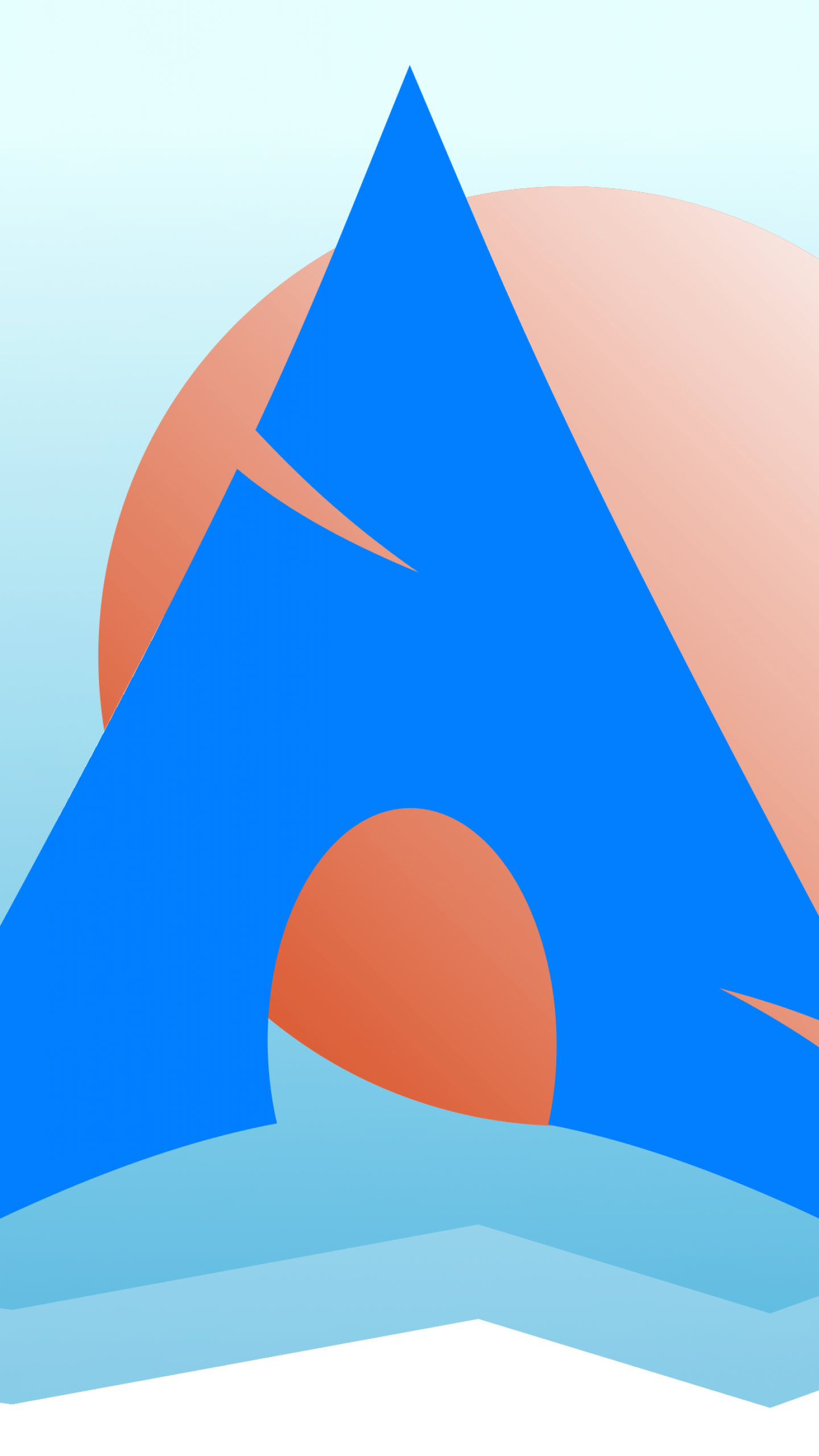 Arch Linux Wallpaper Smartphone - HD Wallpaper 