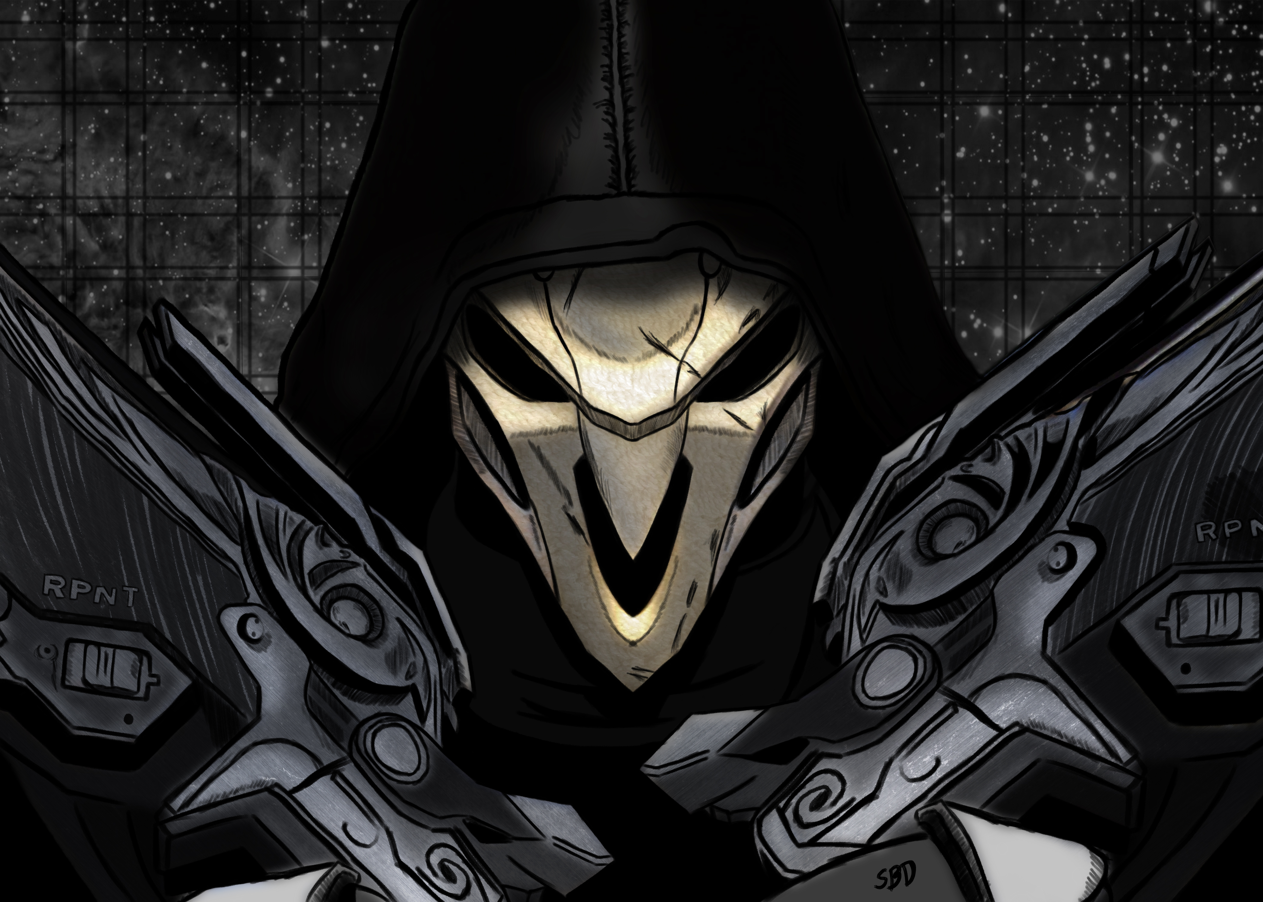 Reaper Overwatch - HD Wallpaper 