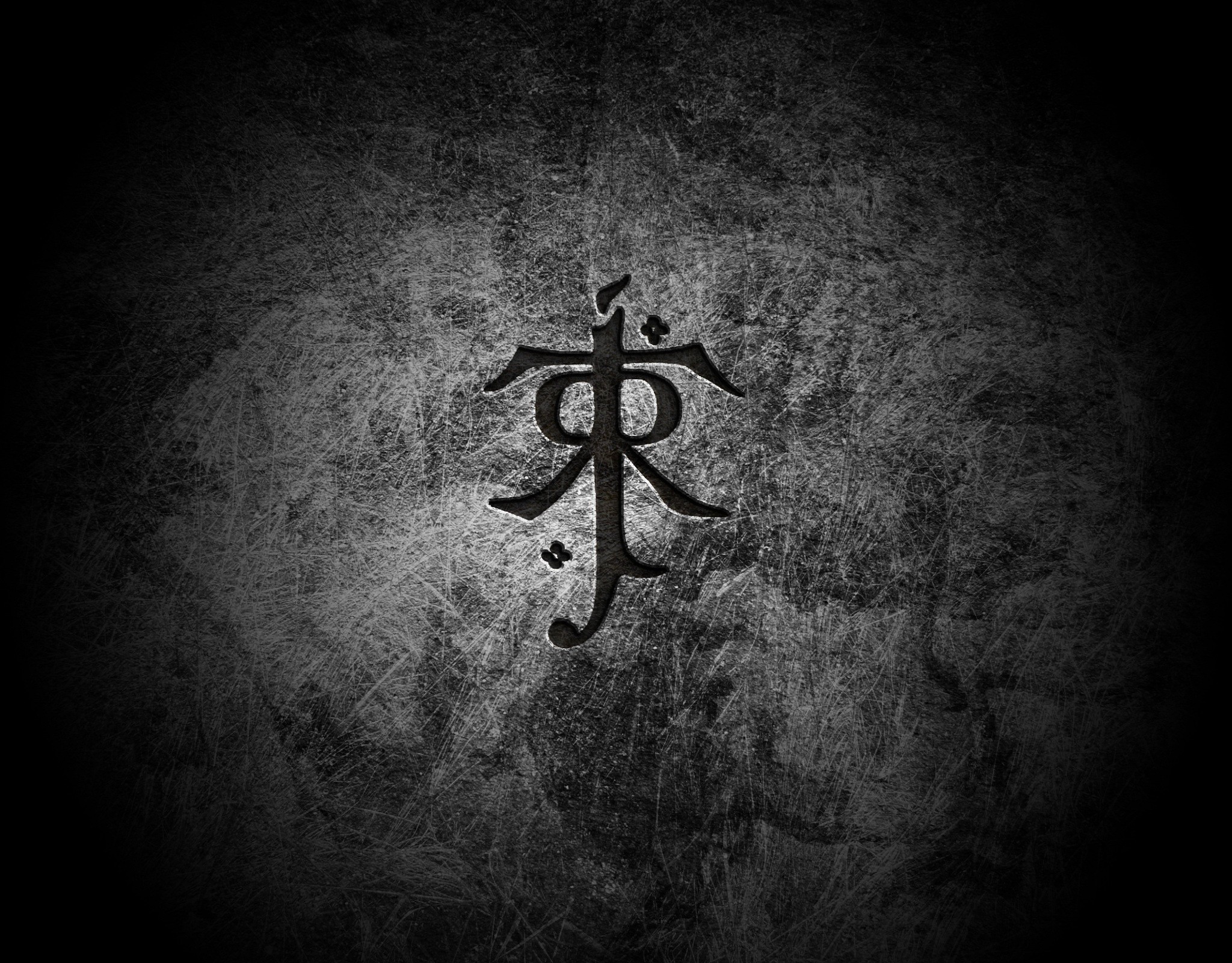 Wallpaper - Tolkien Logo - HD Wallpaper 