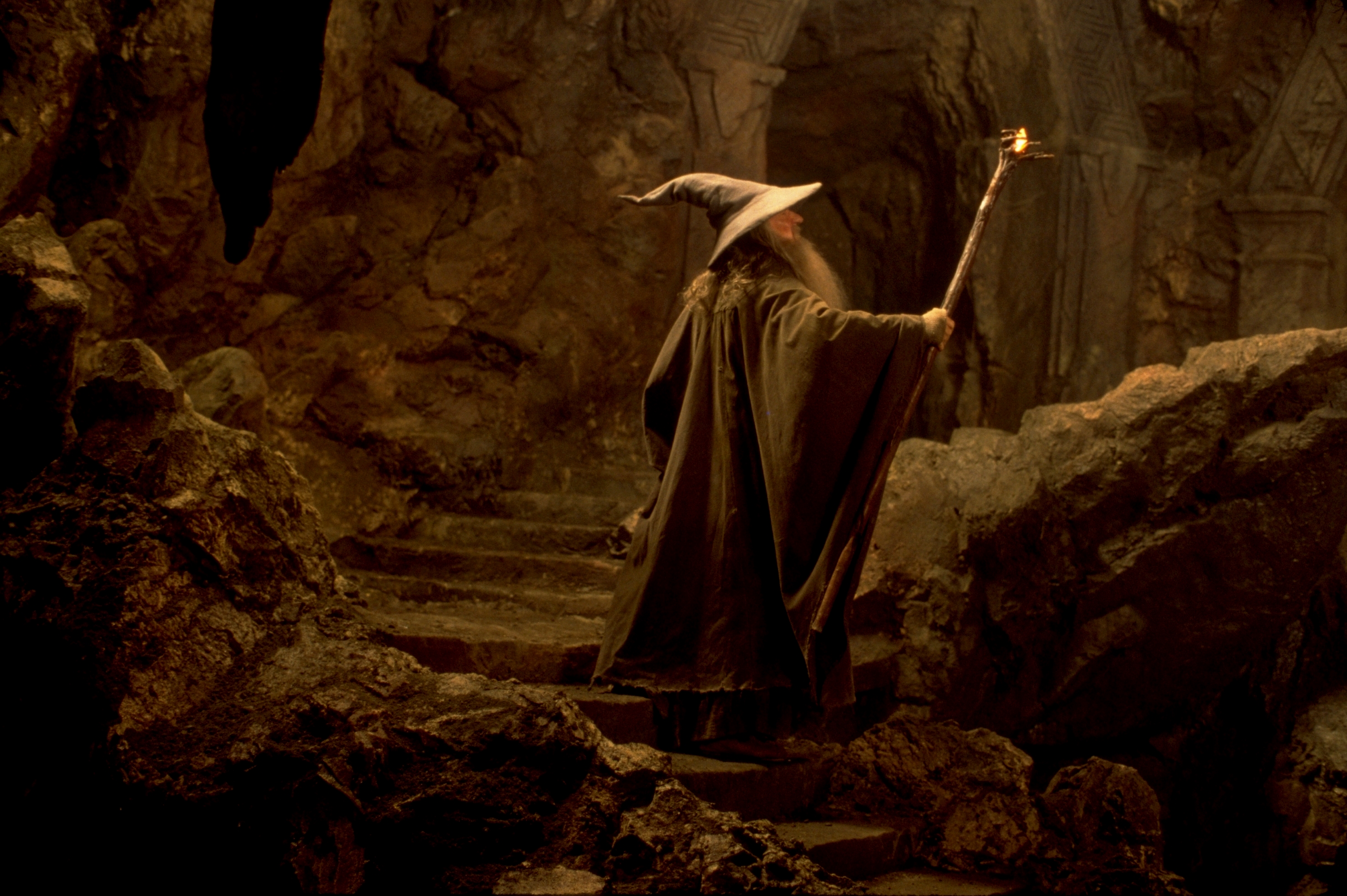 Gandalf The Grey Moria - HD Wallpaper 