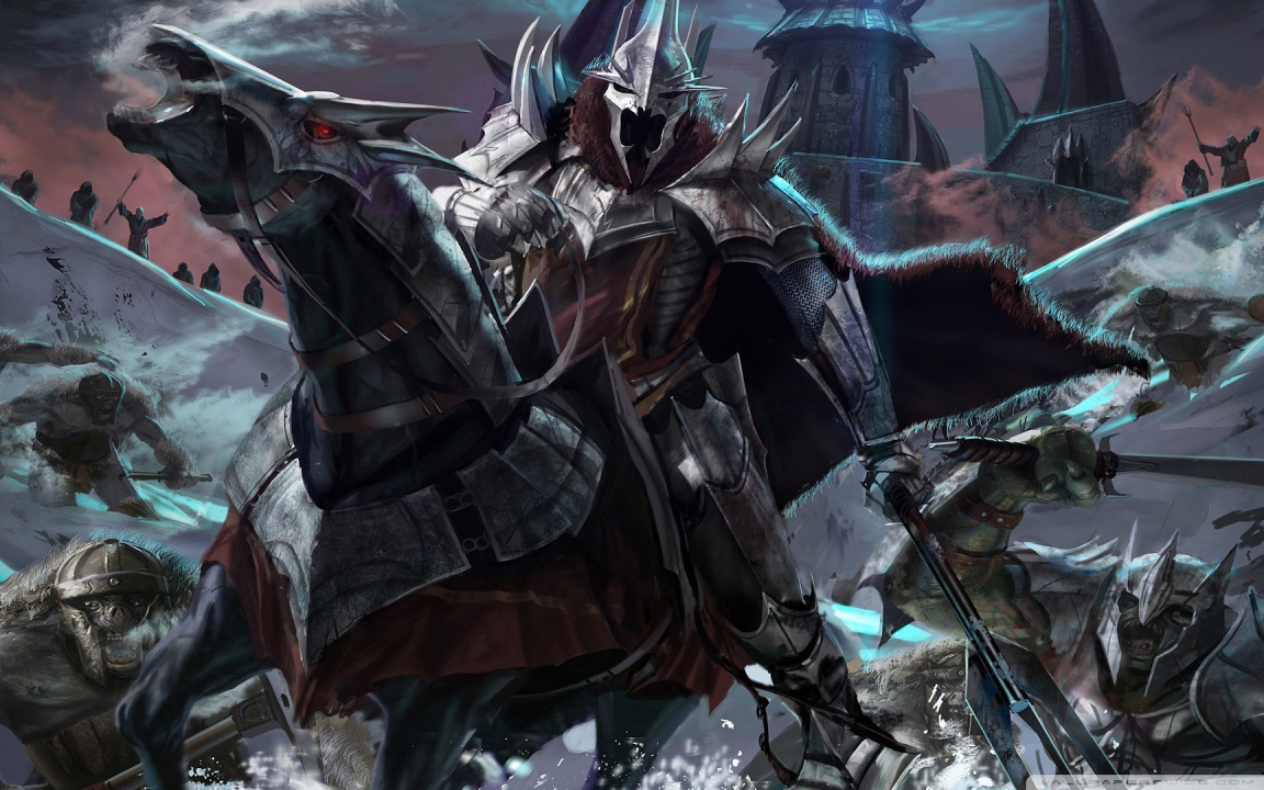 Black Knight Lord Of The Rings - HD Wallpaper 