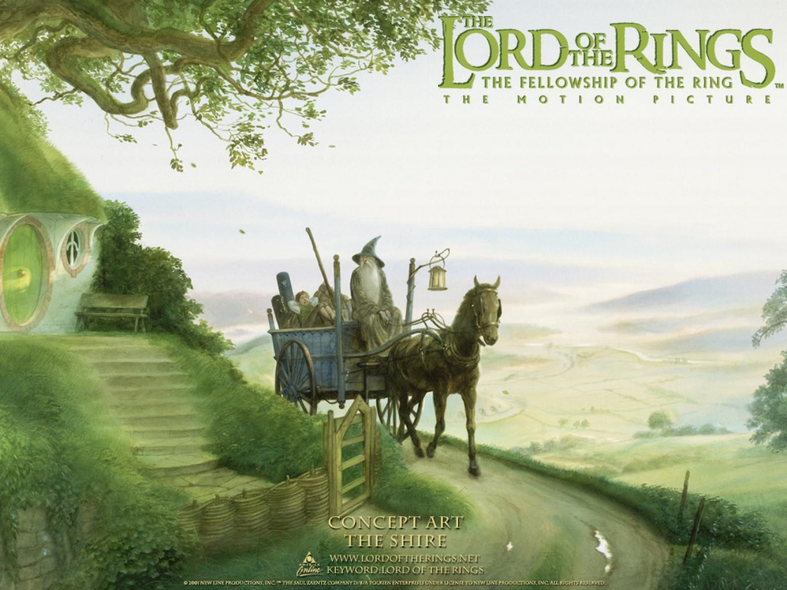 Lord Of The Rings Wallpaper Shire - HD Wallpaper 