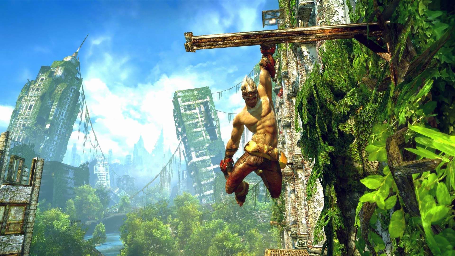 Enslaved Odyssey To The West Wallpaper - Enslaved Odyssey To The West Gif - HD Wallpaper 