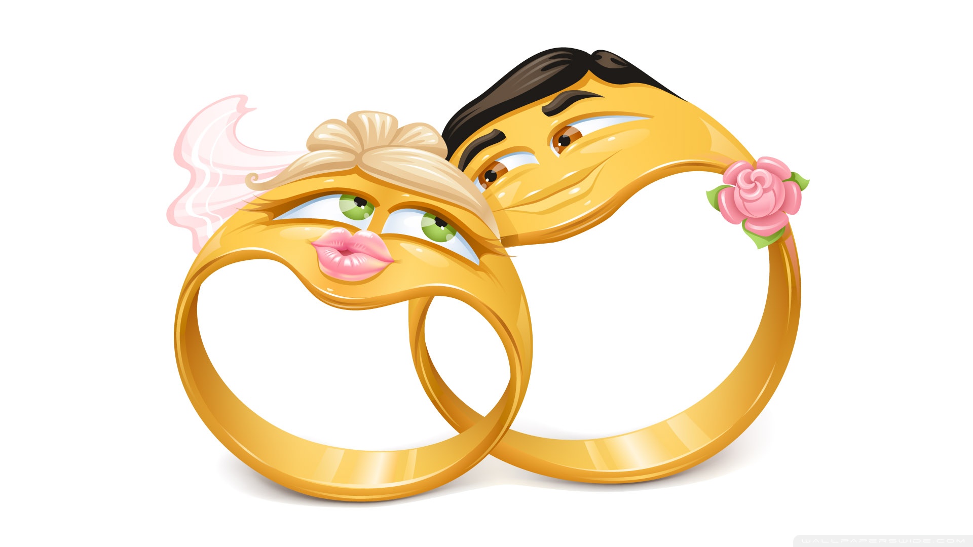 Couple Ring Hd - HD Wallpaper 