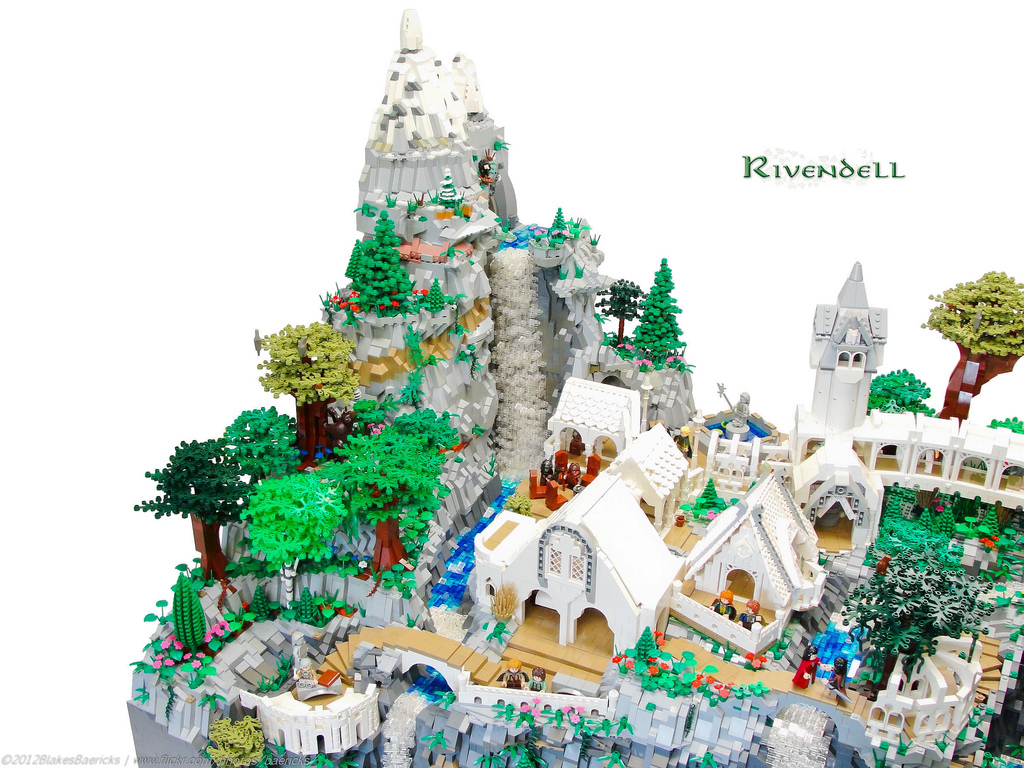 Gingerbread Rivendell - HD Wallpaper 