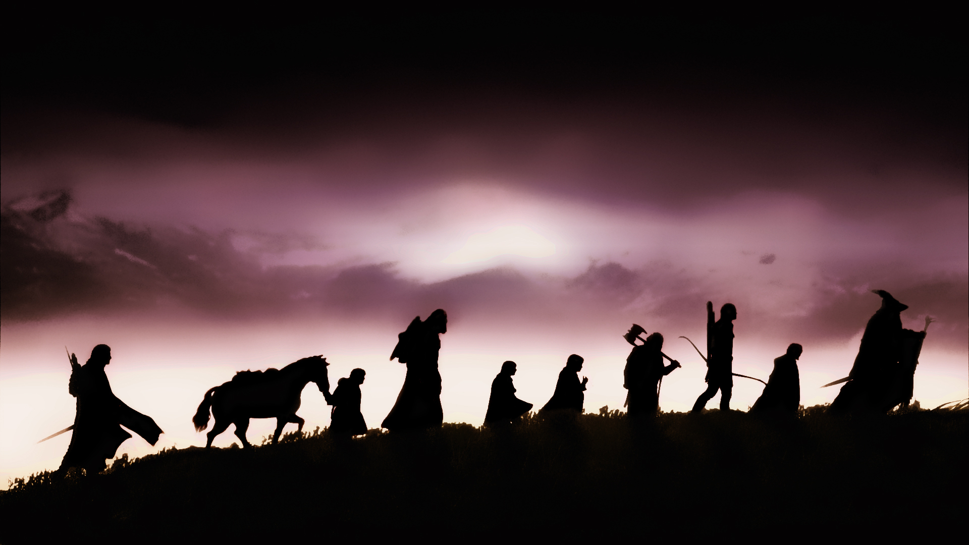 Lord Of The Rings Hiking - HD Wallpaper 