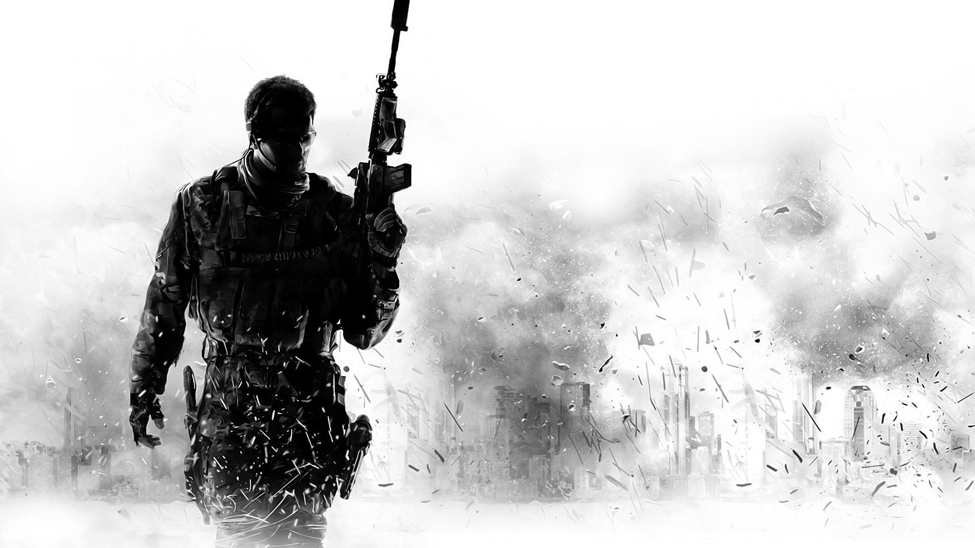 Call Of Duty Ghost Wallpapers Wallpaper - Call Of Duty White - HD Wallpaper 