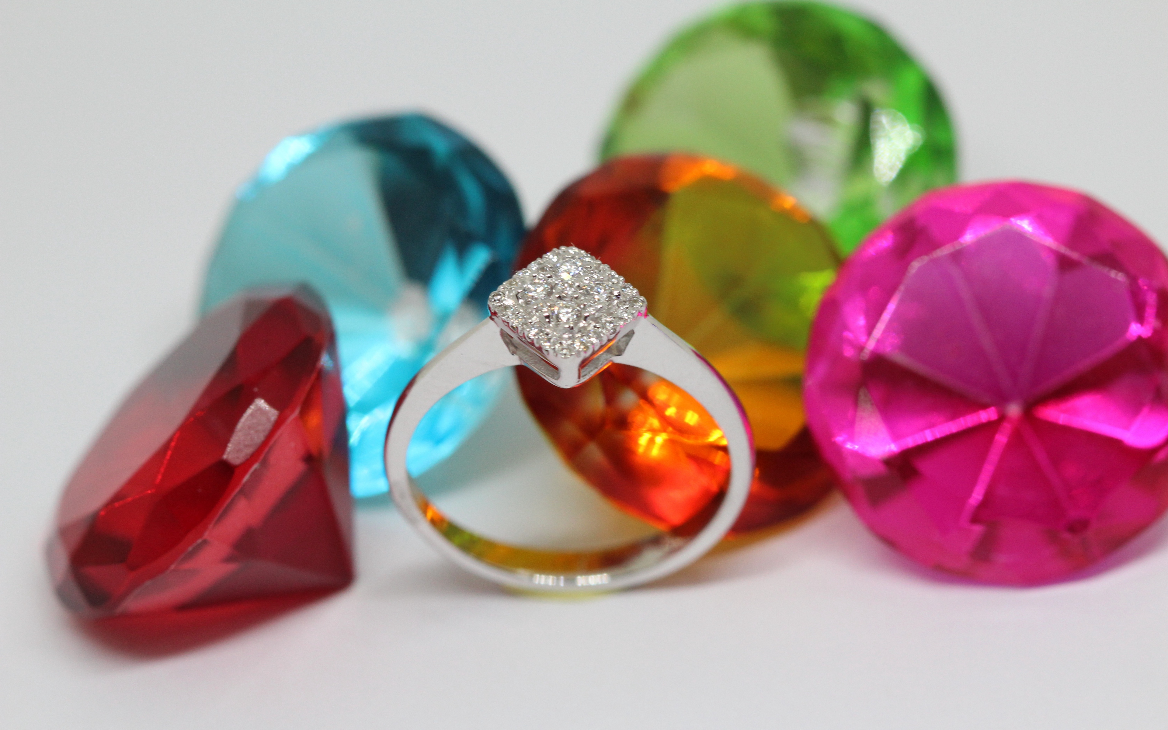 Wallpaper Jewelry, Diamond, Ring, Gold - 4k Jewellery - HD Wallpaper 