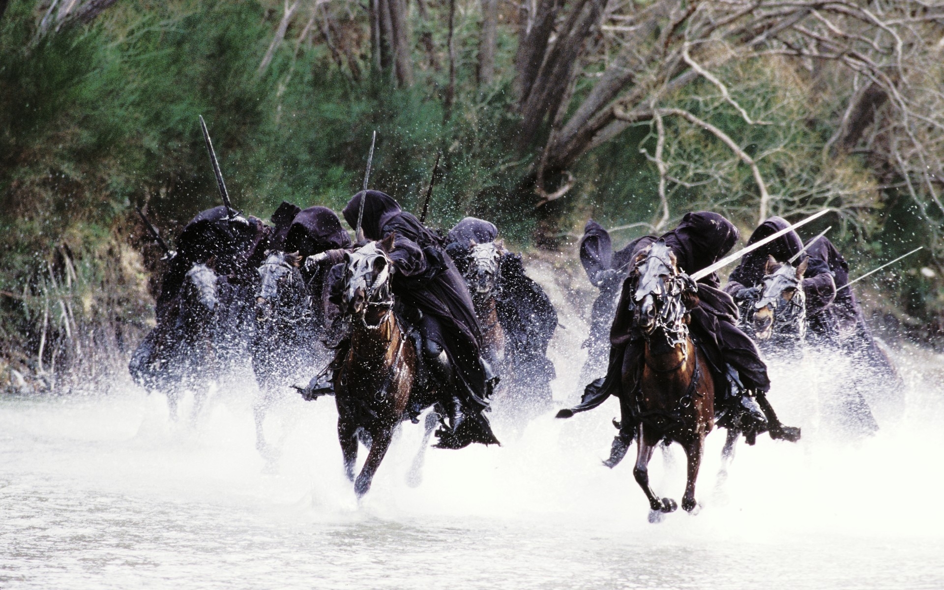 Lord Of The Rings Nazgul Horses - HD Wallpaper 