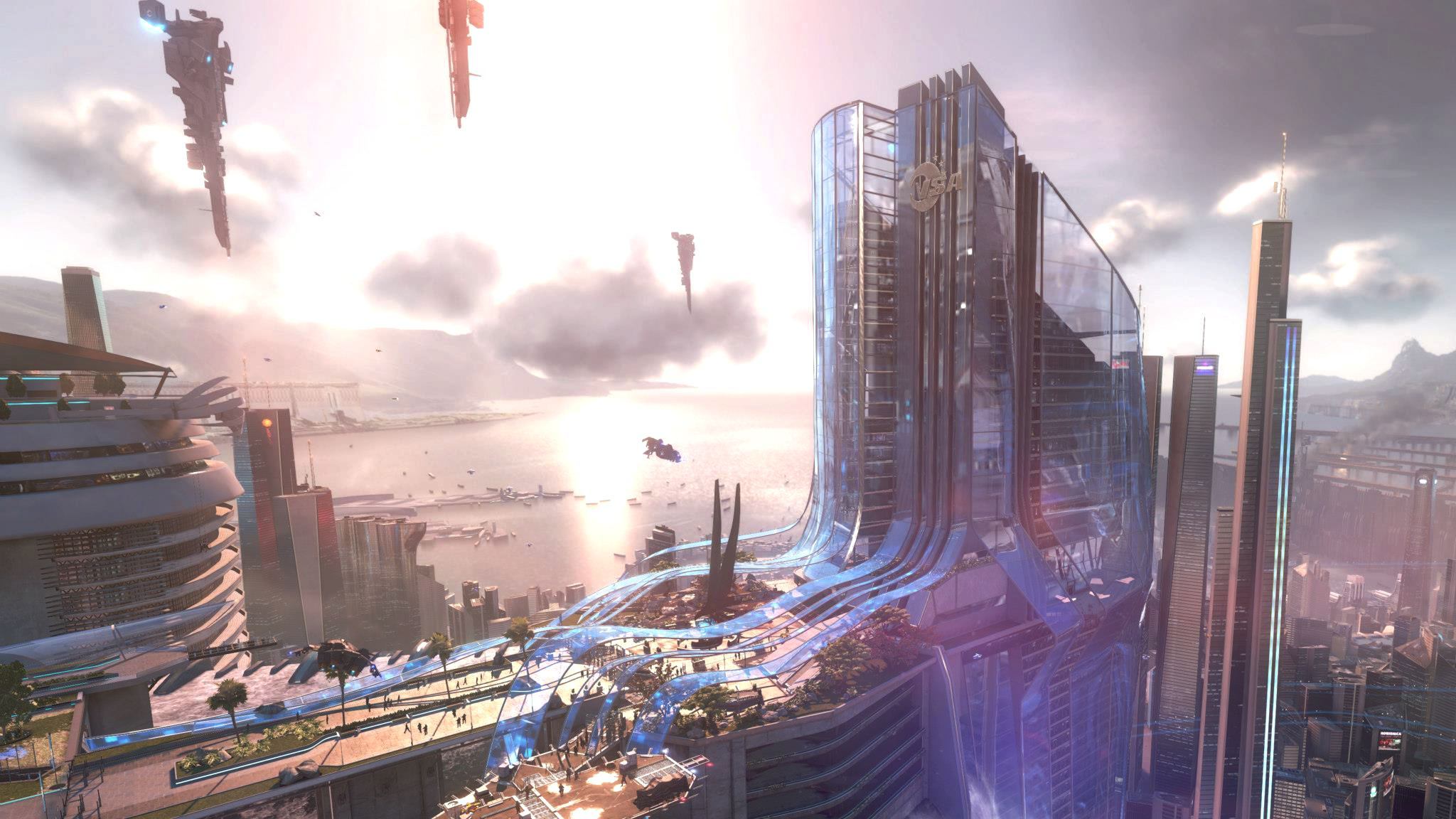 Killzone Shadow Fall Vekta City - 2048x1152 Wallpaper Killzone Shadow Fall Vekta City - 2048x1152 Wallpaper