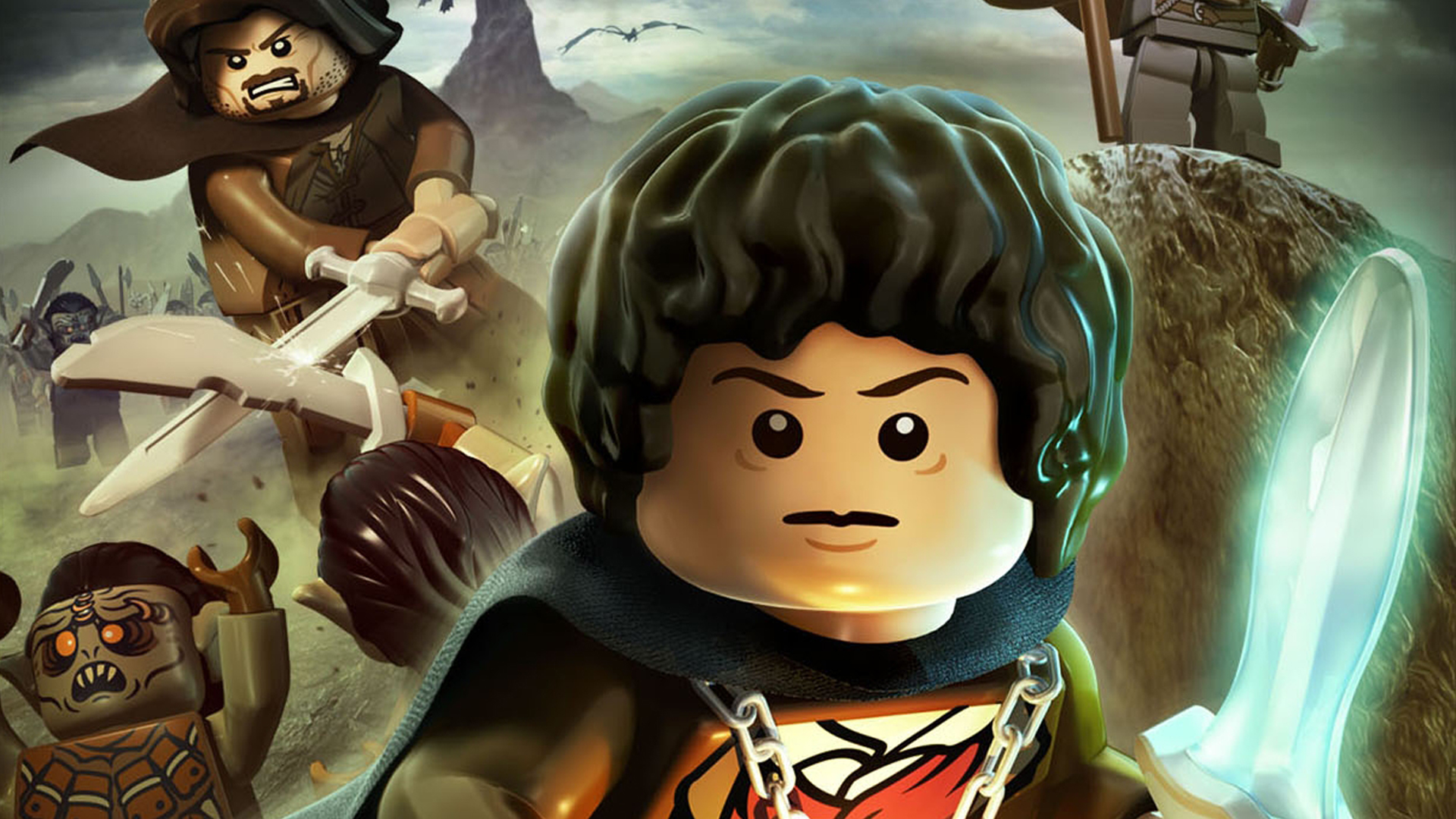 Lego The Lord Of The Rings Computer Wallpapers, Desktop - Lego Lord Of The Rings - HD Wallpaper 