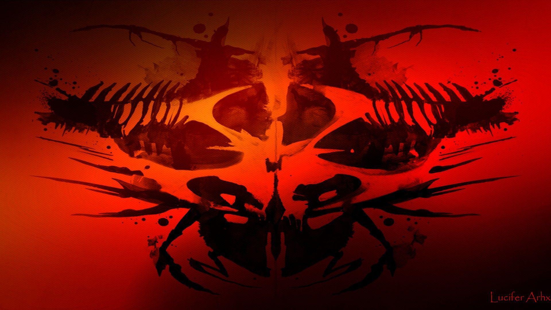 Hitman, Organikum, Arhxaos, Logo, The Rorschach Inkblot - Dead Space 2 Wallpaper Hd - HD Wallpaper 