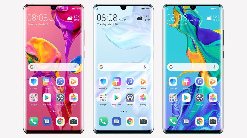 Manage The Home Screen, Wallpapers, Widgets And Other - Huawei P30 Pro Amber Sunrise Front - HD Wallpaper 