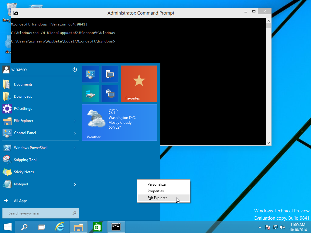 Exit Explorer - Downloads On Windows 10 - HD Wallpaper 