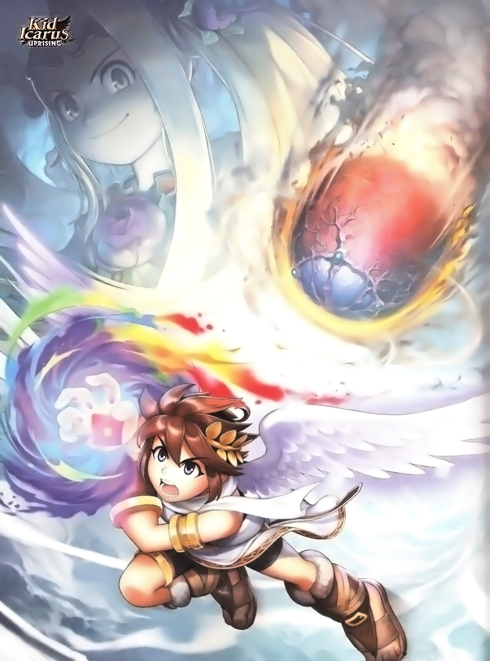 1572x2122, Viridi, The Goddess Of Nature Images Artwork - Kid Icarus Uprising Poster - HD Wallpaper 