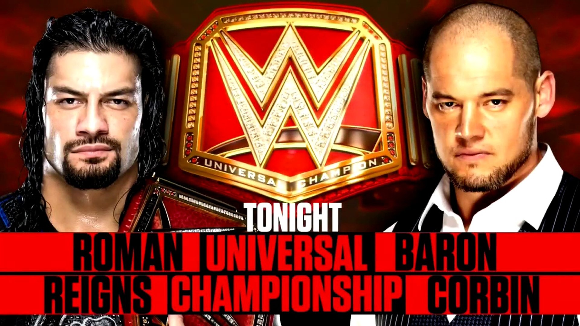 Roman Reigns Vs Baron Corbin - HD Wallpaper 