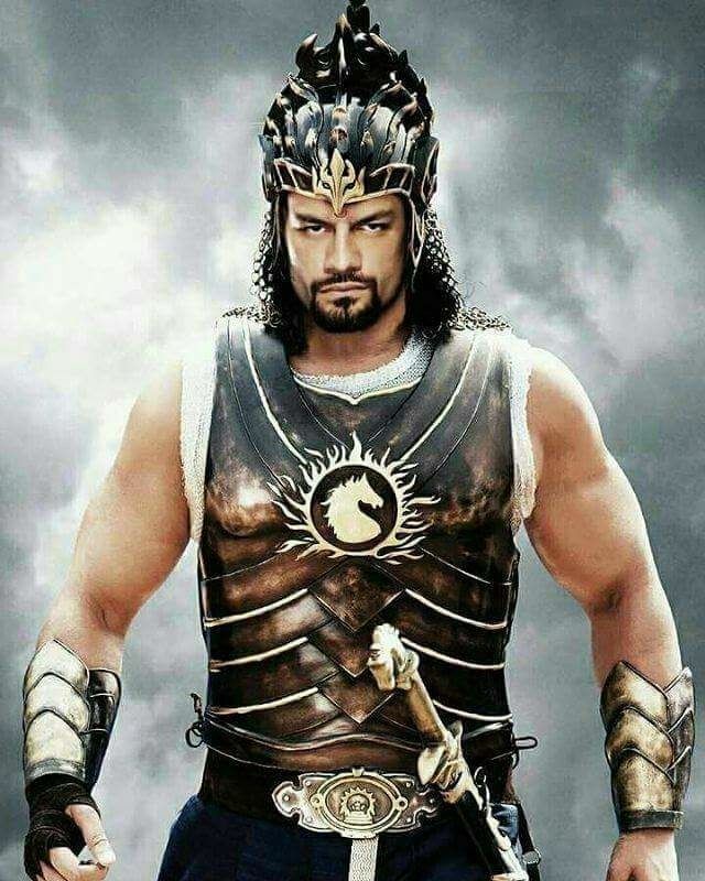 Roman Reigns As Bahubali - HD Wallpaper 