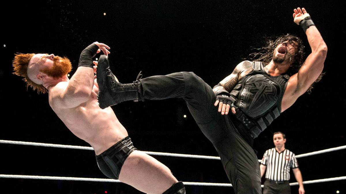 Roman Reigns Hd Photos - Roman Reigns Super Kick - HD Wallpaper 