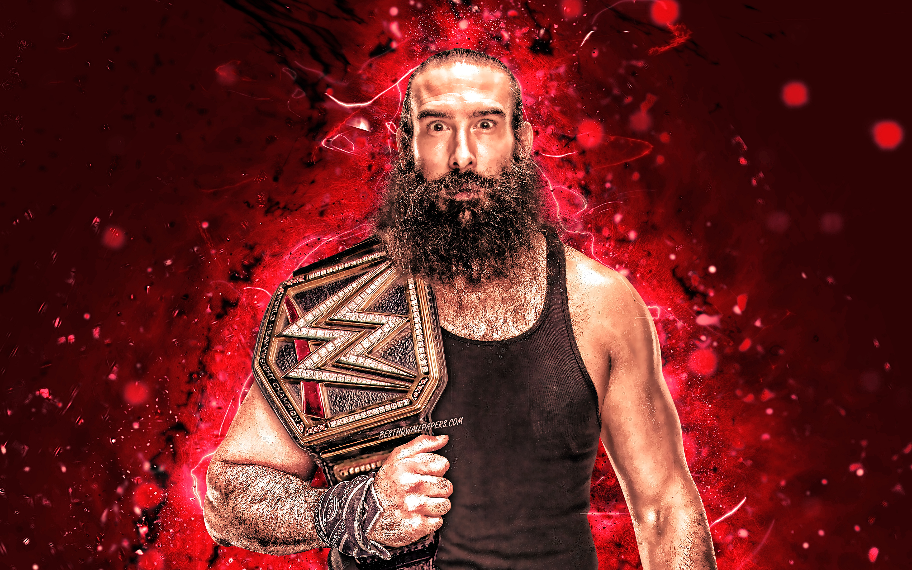Luke Harper, 4k, American Wrestlers, Wwe, Wrestling, - Fond D Écran De Wwe - HD Wallpaper 