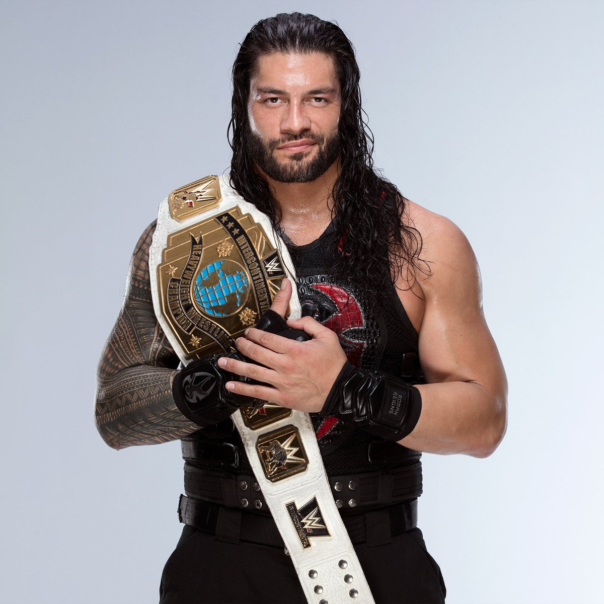 Roman Reigns Intercontinental Champion - HD Wallpaper 
