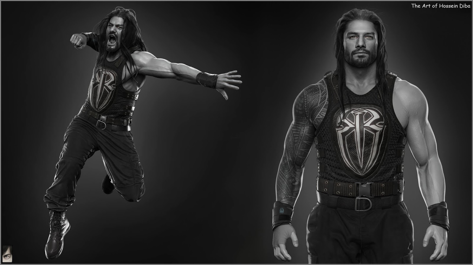Roman Reigns Images 3d - Roman Reigns Logo 3d - HD Wallpaper 