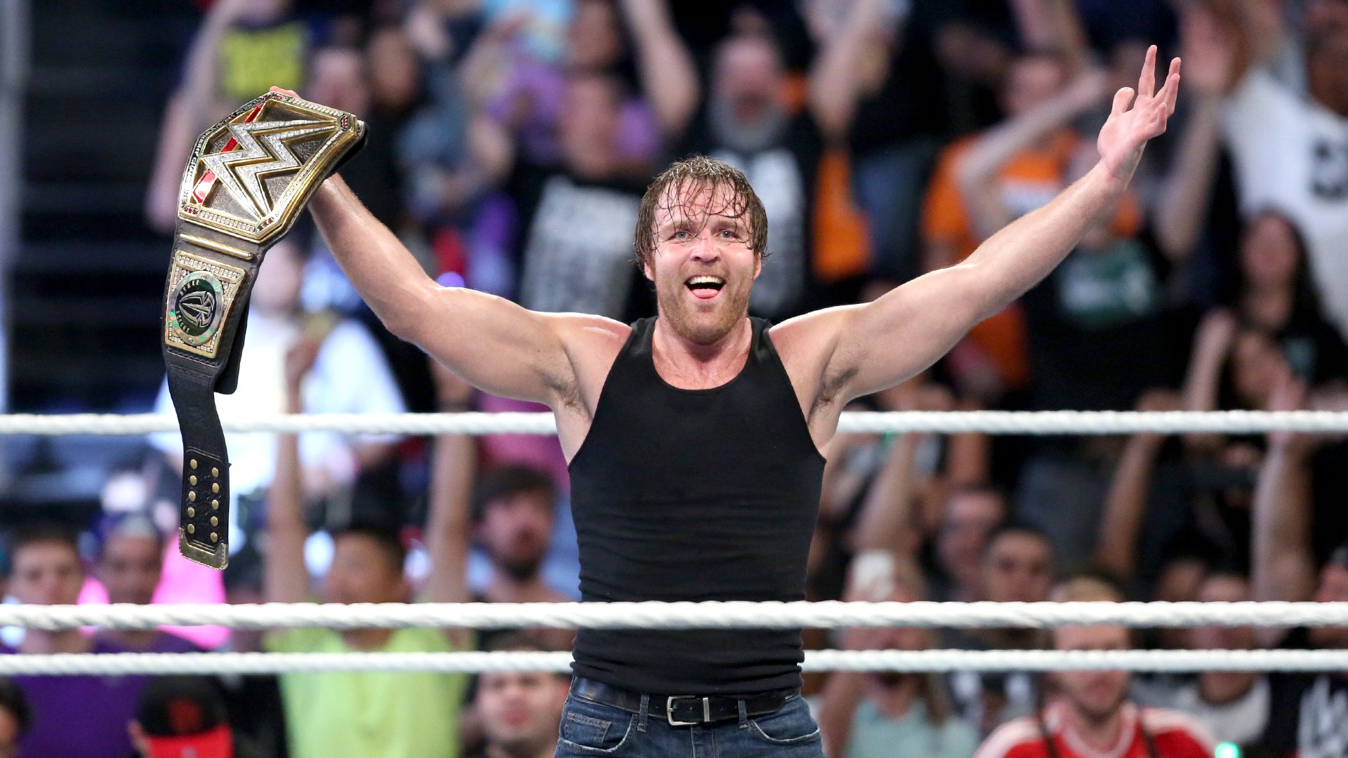 Dean Ambrose Wwe World Heavyweight Champion Money - HD Wallpaper 