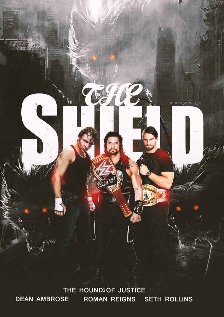 Dean Ambrose Roman Reigns Art Seth Rollins - HD Wallpaper 