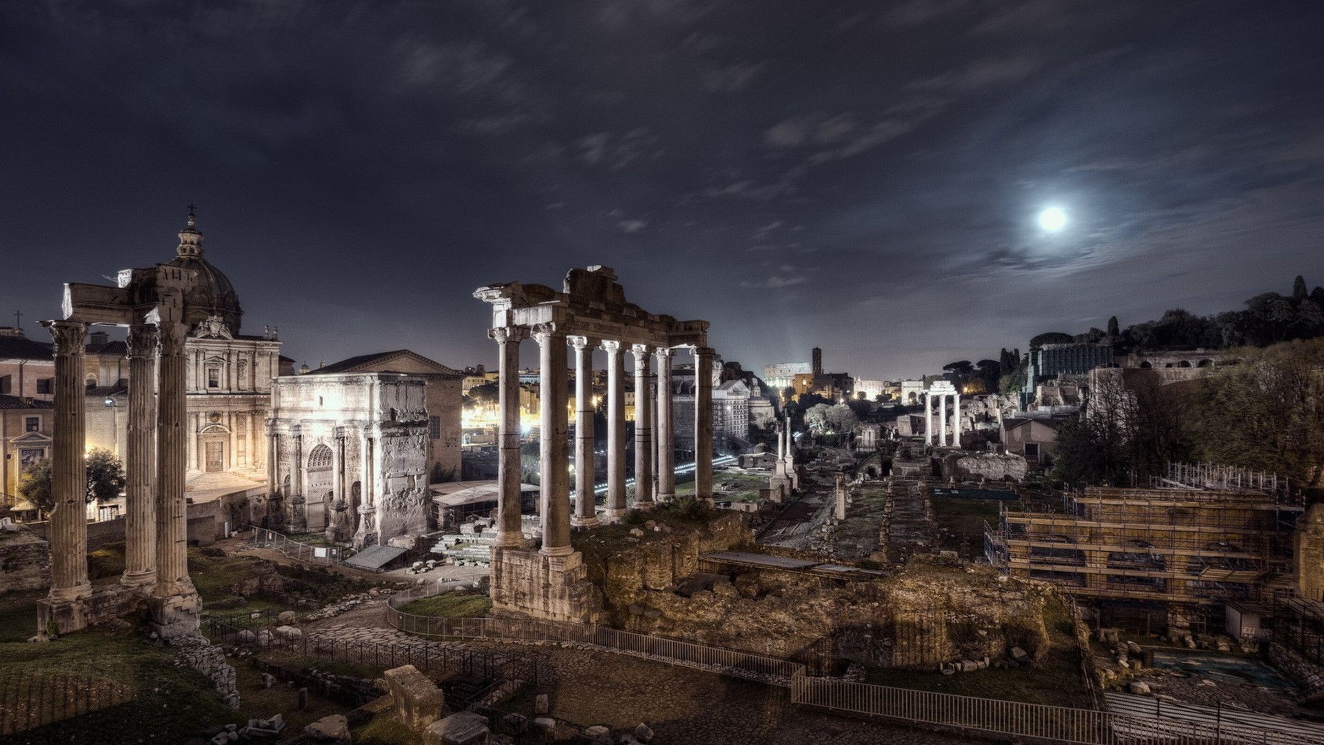 Roman Forum - HD Wallpaper 