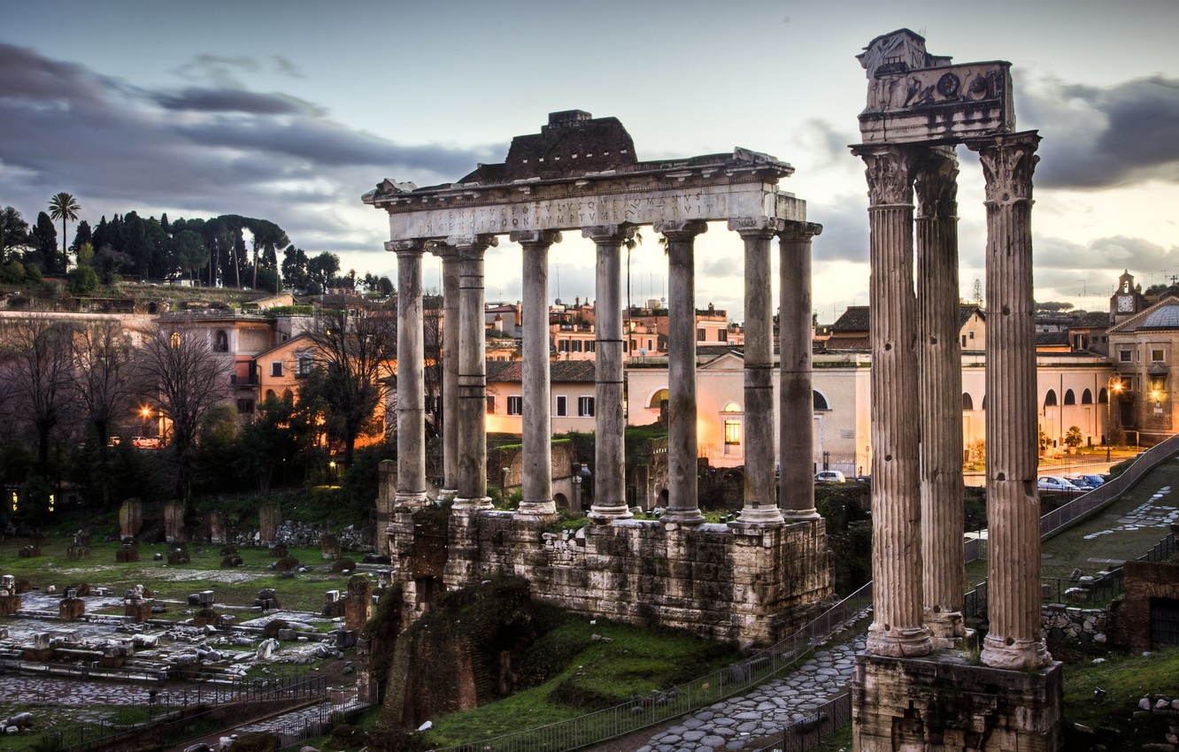 Photo Wallpaper Background, Widescreen, Wallpaper, - Roman Forum - HD Wallpaper 