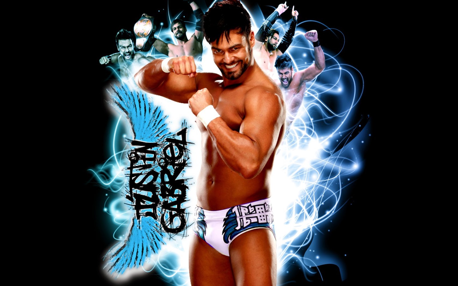 Justin Gabriel Wallpapers Images, Justin Gabriel Wallpapers - Barechested - HD Wallpaper 