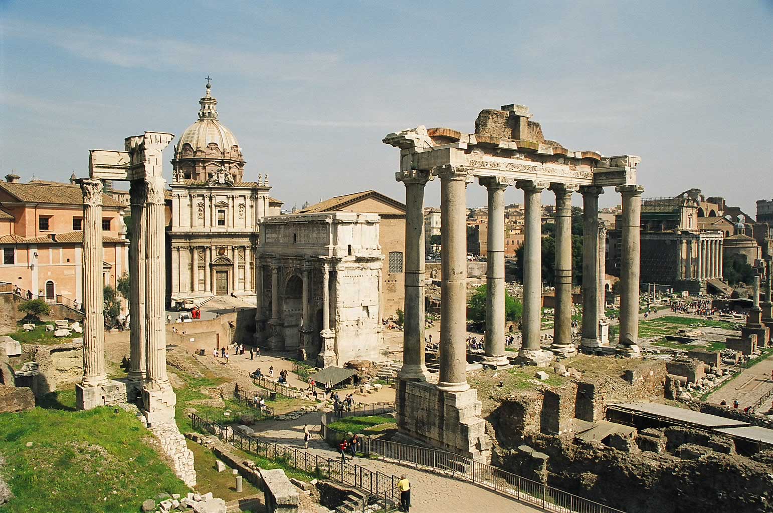Roman Forum Rome Wallpaper Hd - Ancient Rome Roman Forums - HD Wallpaper 