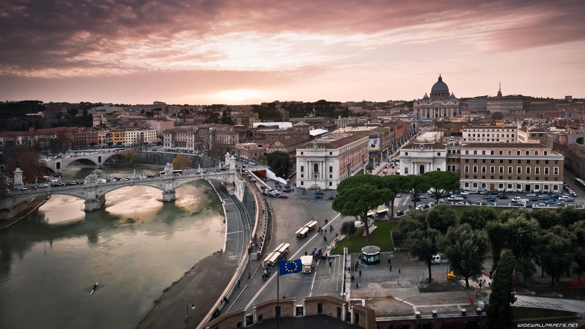 Via Della Conciliazione - HD Wallpaper 