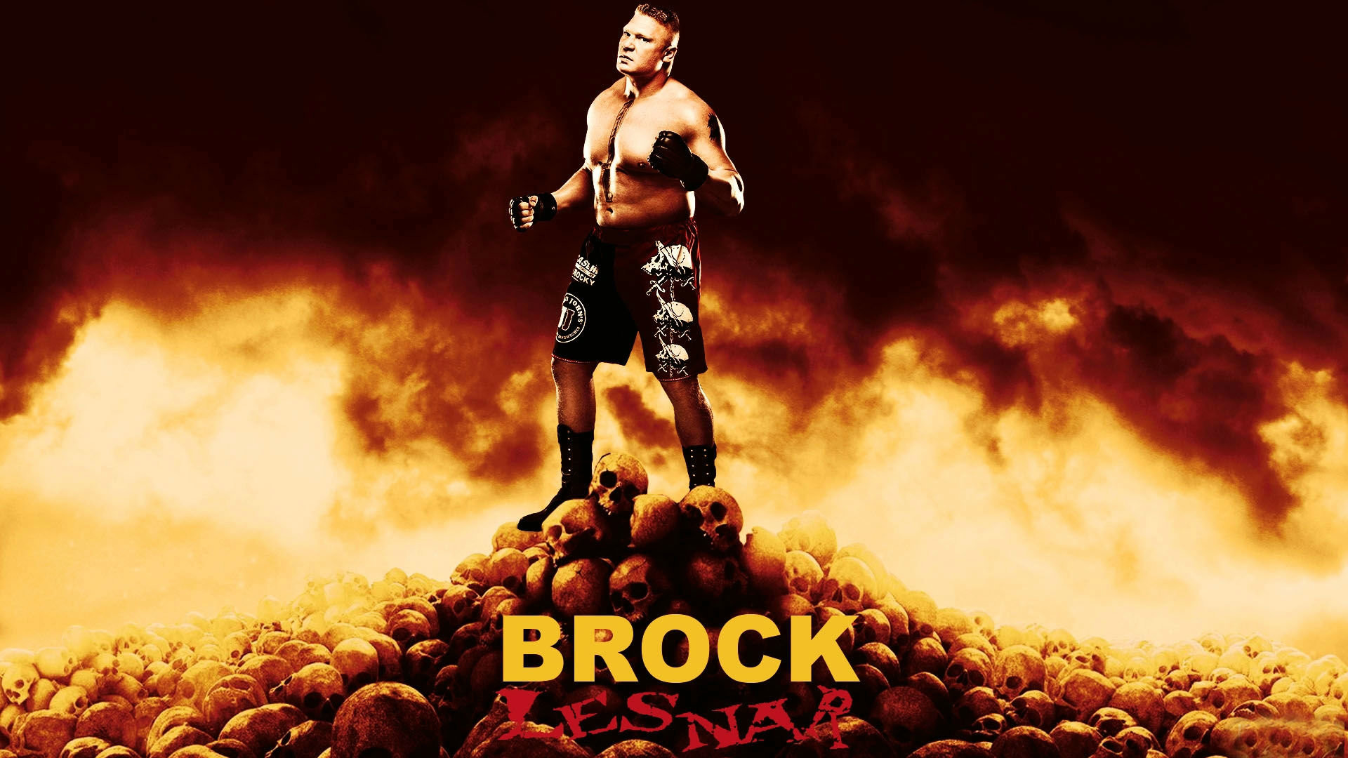 Wwe Hd Wallpapers 1080p Free Download - Wwe Brock Lesnar Best - HD Wallpaper 