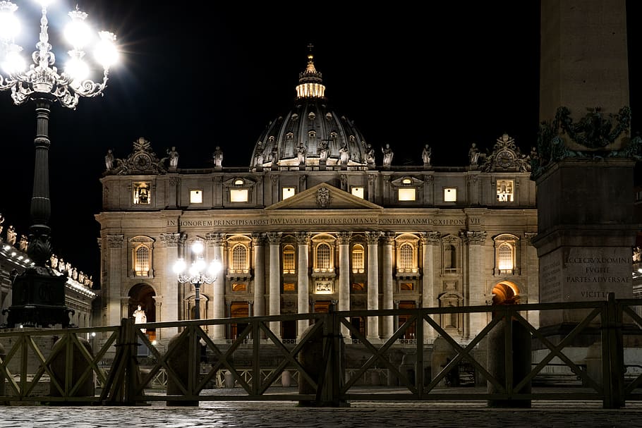 Vatican City, Rome, St Peter S, St Peter S Square, - St. Peter's Basilica - HD Wallpaper 