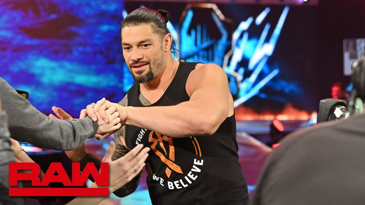 Wwe Raw 2019 New Roman Reigns - HD Wallpaper 