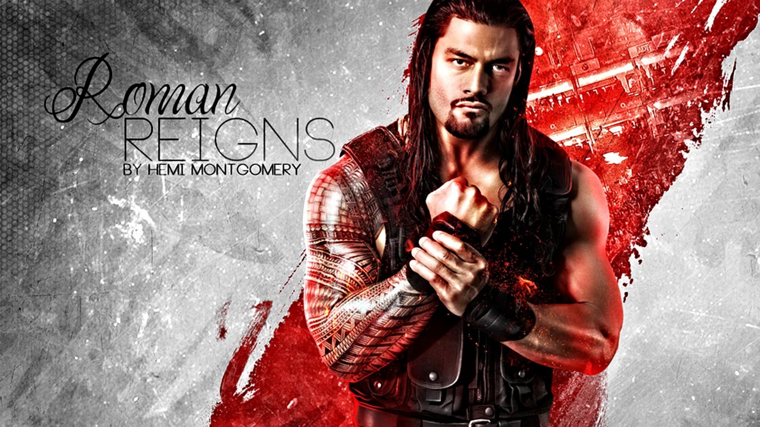 Wwe Player Roman Reigns - HD Wallpaper 